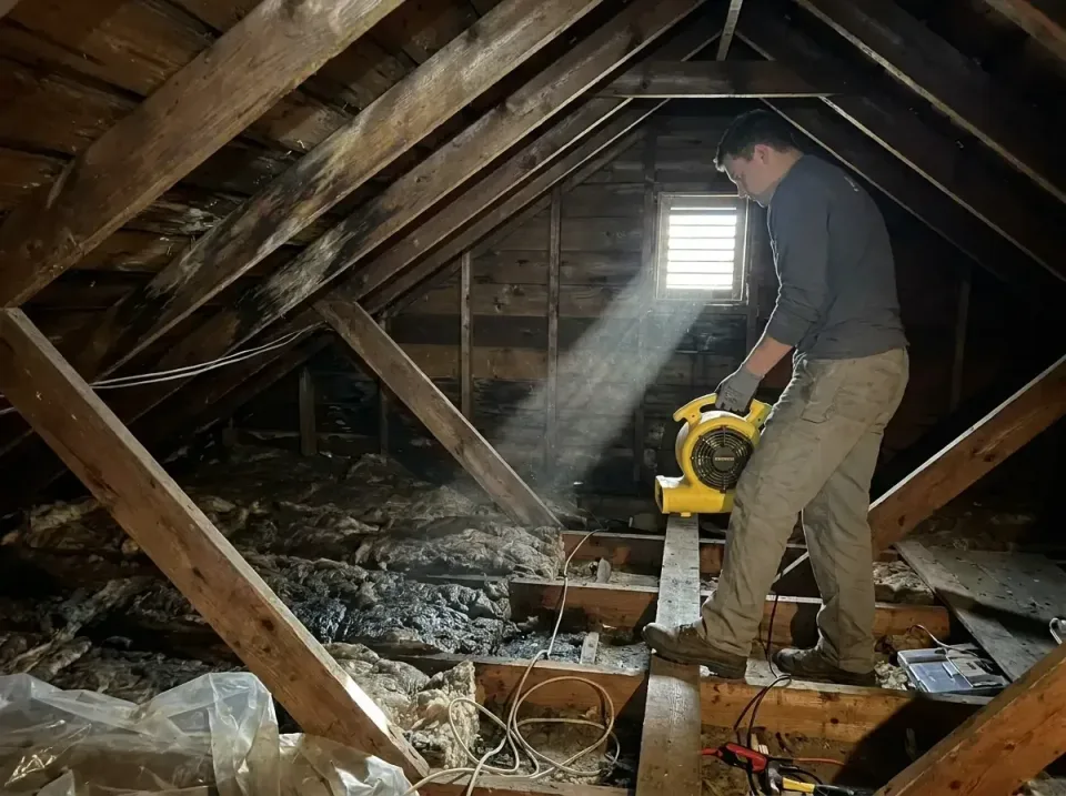 attic-water-damage-drying-proc-007 — frequently asked questions, Emergency Water Extraction & 24/7 Flood Response in Oakvill…